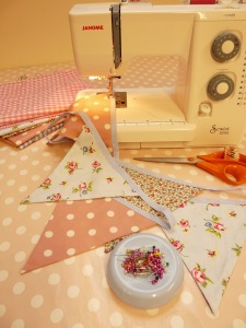Sewing machines, pins etc provided, unless you want to bring your own.
